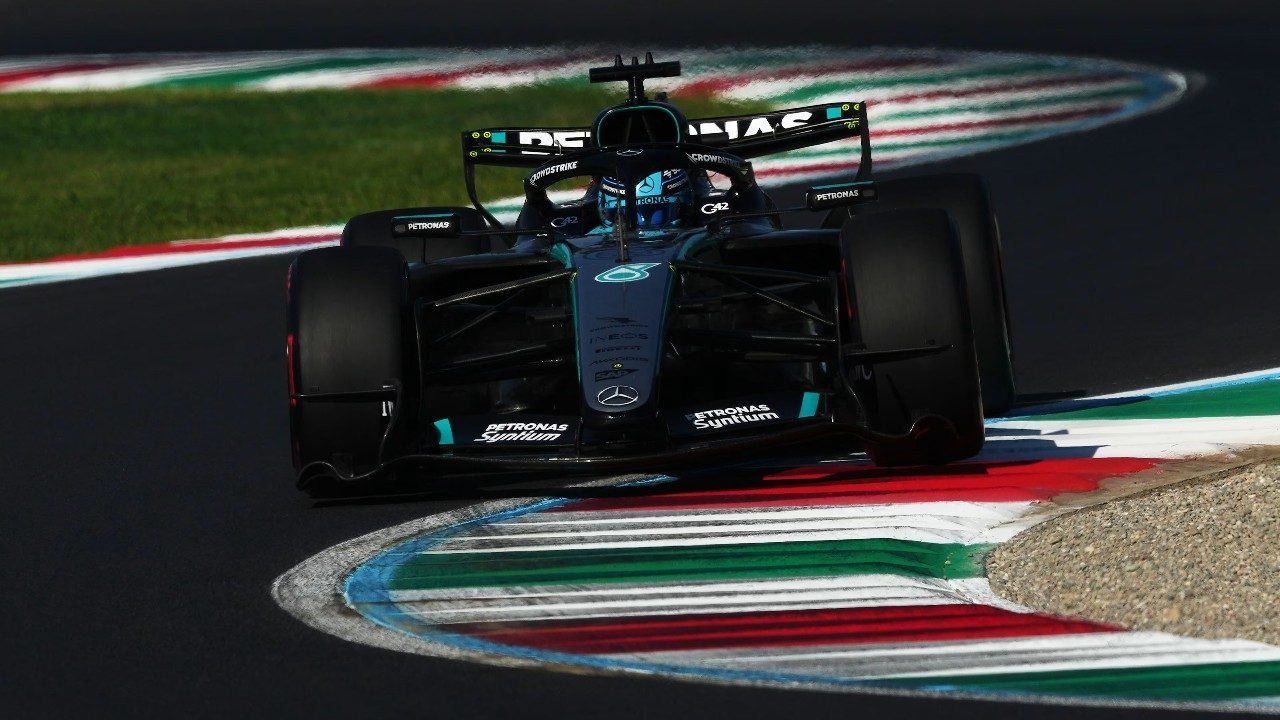 Ferrari Tops FP1, Russell Fastest In FP2 At Monza