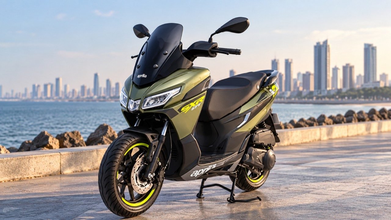 Aprilia SXR GT Launched, Prices From Rs 1.11 Lakh