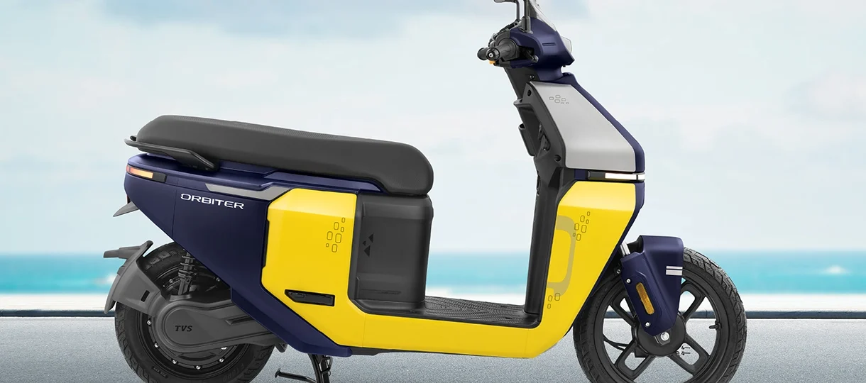 TVS Expands EV Lineup with Orbiter – Affordable Electric Scooter Launched at ₹99,900